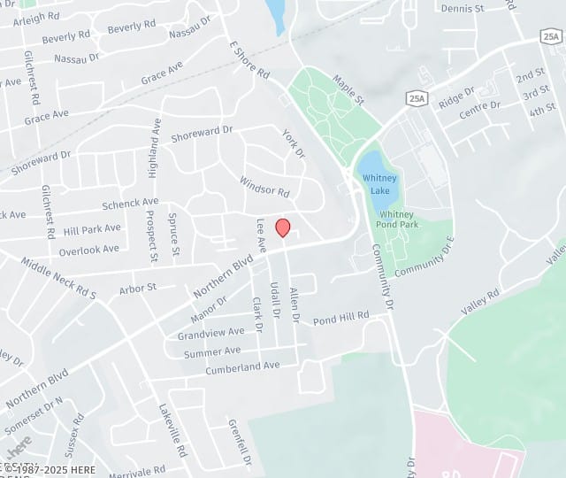 Location Map: 833 Northern Blvd Great Neck, NY 11021