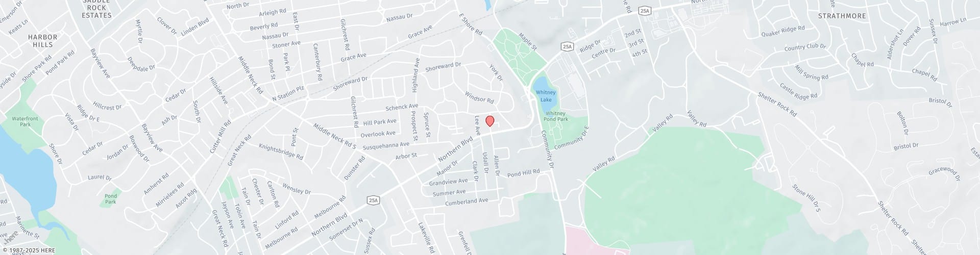 Location Map: 833 Northern Blvd Great Neck, NY 11021